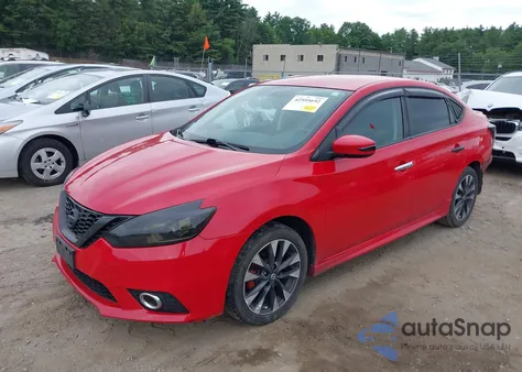2016 Nissan Sentra Fe+ S/S/Sl/Sr/Sv z USA, uszkodzony, nr VIN 3N1AB7AP8GY278196